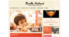 Desktop Screenshot of famillemichaud.com